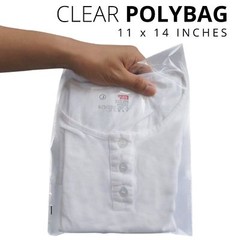 400 Clear Poly Bags Combo Pack with Suffocation Warning – 6×9, 8×10, 9×12, 12×16