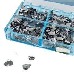 50Sets Dental Orthodontic Sgl Buccal Tube Roth.022 1st Molar Non-Conv Mesh Base