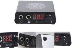 Complete Mast Tattoo Kit Set 2 Machine Power Supply Pedal Gun 10 Inks