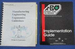 Lot-10 1990’s Ergonomic Instruction Books Manuals Information-Protractor GM Ford