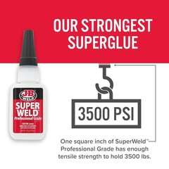 J-B Weld 33120H SuperWeld Glue – Clear Super Glue – 20g