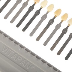 16 Colors Shade Guide Teeth Dental Materials For VITA A1-D4 Whitening Comparison