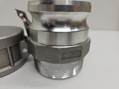 Milton Industries Cam & Groove Type A & F 3in Dust Cap DC-300 + F-300 FNPT