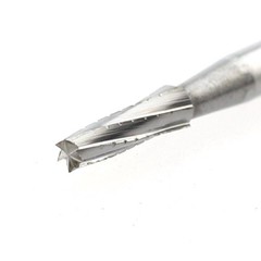Dental Surgical Tungsten Carbide Burs FLAT END TAPER Fissure 702 FG FGOS 25/28mm