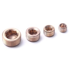 20PCS Pipe Plug 1/8″ 1/4″ 3/8″ 1/2″ Male Thread Hex Internal Head Socket Fitting