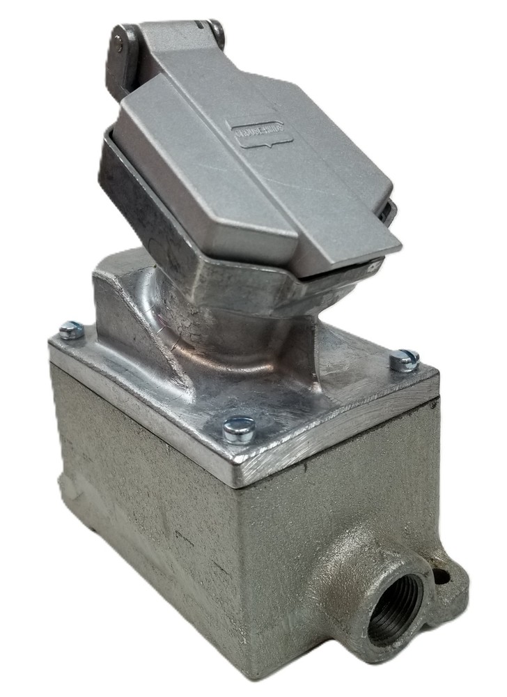 EATON Crouse-Hinds ENR21201 Delayed Action Circuit Breaking Receptacle NEW