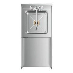 26″W x 12″L Stainless Steel Restaurant Underbar Blender Station with Dump Sink
