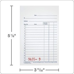**Adams General Purpose Sales Book, Carbonless, (Pack Of 10) (DC3510)** The book
