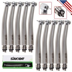 SANDENT NSK Style Dental High Speed Handpiece Push Button Turbine 2Hole 4Hole