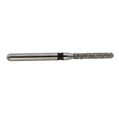 Dental Diamond Bur Round End Cylinder 881/012SC Super Coarse Black FG High Speed