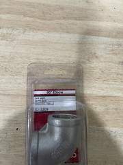 LASCO 32-2209 3/4-Inch Female Pipe Thread Type 304 Stainless Steel 90-Degree Ell
