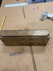 1 pc 4340 bar 1.6″ x 3.25″ by 8.2″ long rectangular material stock