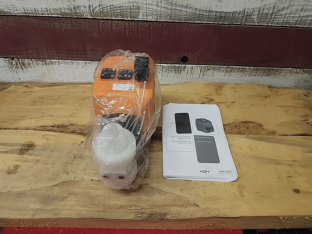 GF SYGEF PVDF Actuated Ball Valve DN25 D32 PN10 100-230V EA21 | PVDF/FPM NIB📦🚀