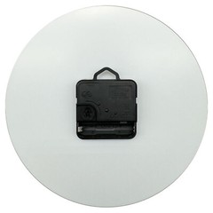 20PCS Sublimation Photo Frame Glossy Round Clock for Heat Press Blank Glass