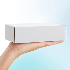 Shipping Boxes 7x5x2 inches White Small Mailing Boxes 25 Pack Cardboard Corrugat