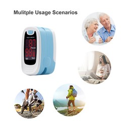 USA Fingertip Pulse Oximeter Blood Oxygen Saturation Heart Pulse SPO2 Monitor O2