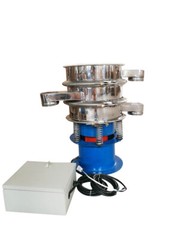 2 Layers Vibrating Screen 15.7in Vibrating Sieve Screen Shaker with Sealing Ring