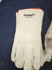 12 PAIRS Radnor 64057690 Large 14″ Shoulder Split Cowhide Welding Glove