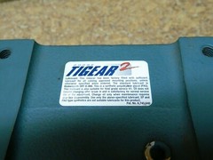 DODGE TIGEAR 18:1 Ratio Speed Reducer 795 In lbs 56C 202Q18L56
