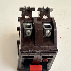 Wadsworth A250NI 50 Amp 2 Pole Metal Foot Circuit Breaker A250