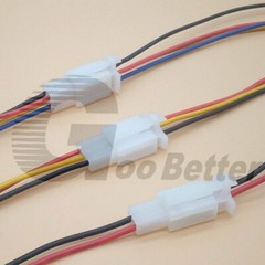 2.8mm Connector Plug Socket 2 3 4 6 9 Way Pin Male Female Wire Motorcycle Car