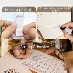 0.5 inch Round Clear Circle Dot Sticker, 1000pcs Transparent Adhesive Label f…