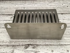 Stainless Wall Mount Drip Tray Grate Backsplash 5” x 6″ Draft Beer Kegerator Keg