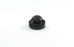 Large Rubber Push-in Ridged Stem Bumpers 1″ Diam – Feet – Fits 1/2″ Hole