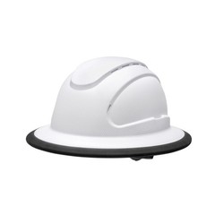 Radians THE JUDGE RHJ6V 6-Point Ratchet Vented Type I Full Brim Hard Hat