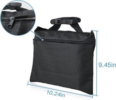 2 Packs Sandbags, Heavy Duty Sand Bags, Sand Bags Heavy Duty with Zipper and …