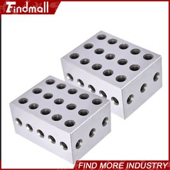 Ultra Precision 1 Matched Pair 2-3-4 Blocks 23 Holes .0002″ Precision New