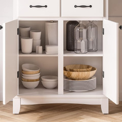 Buffet of Buffets Off-White Buffet