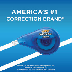 Wite-Out EZ Correct Correction Tape, School Supplies for Students and Teachers,