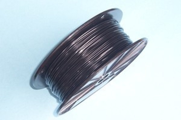 Black Vinyl Coated Wire Rope Cable,1/16 – 3/32, 7×7, 500 ft Reel