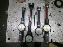 STANDARD FEDERAL DORSEY 4 DIAL BORE GAGES