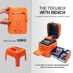 SIGNAL FIRE Optical Fiber Fusion Splicer AI-9 Core Alignment 6 motors + tool kit
