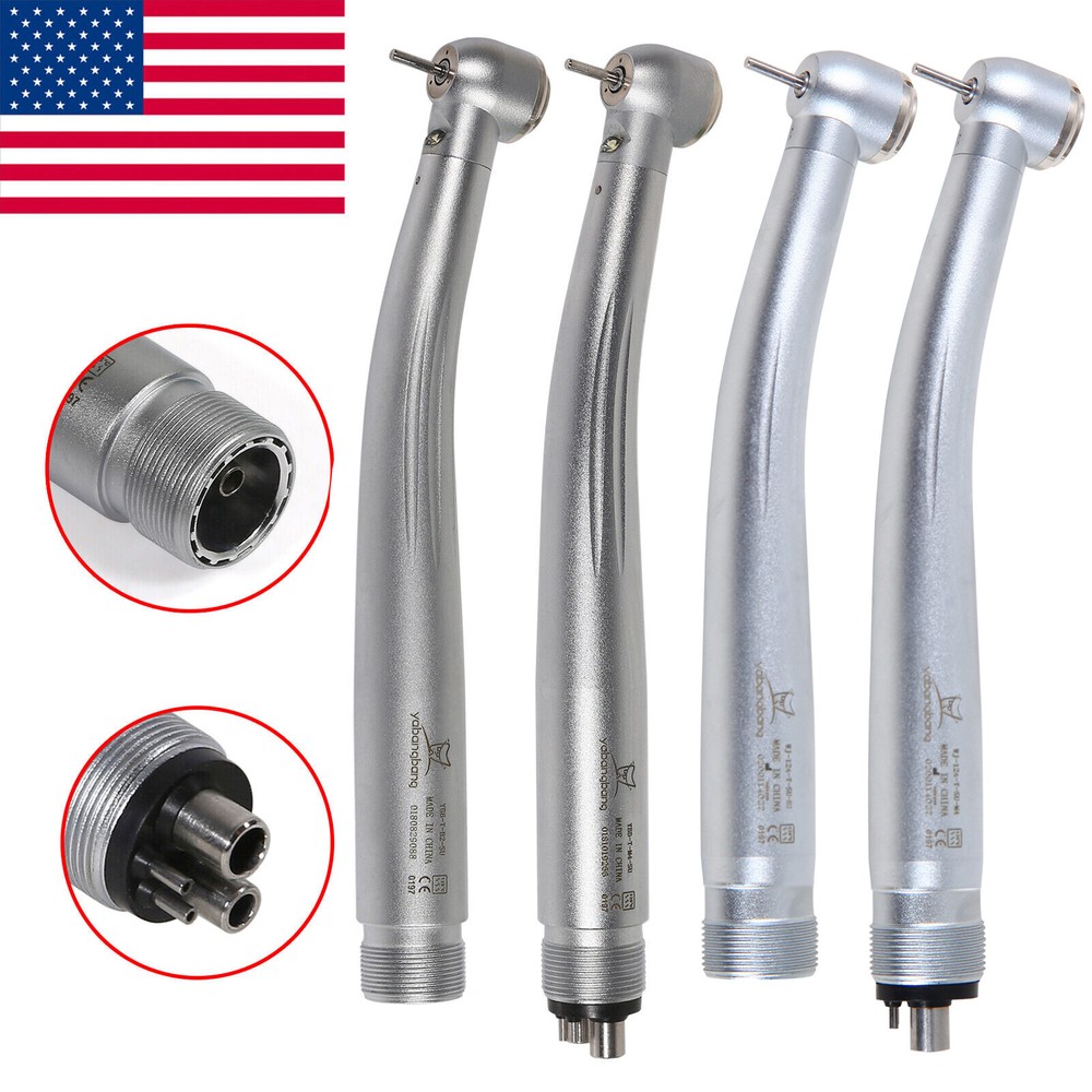 NSK Style Dental High Speed / LED E-generator Fiber Optic Handpiece 4/2-Hole