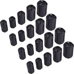 Ferrite Ring Core Ferrite Beads Clip RFI EMI Noise Suppressor Anti Interference