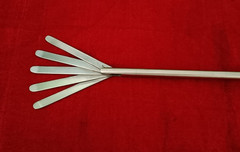 Laparoscopic Fan Retractor 10mmx330mm 5 Blades Straight SS Reusable Instruments