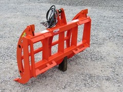 48″ Root Rake Clam Grapple and 42″ Long Pallet Forks Attachment ComboQuickAttach