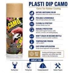 Performix 11215-6 Plasti Di Tan Camo Plati Dip Spray, Size 1