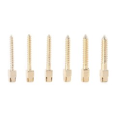 120/240pcs Dental Screw Post Completed Kit Silver/Gold Plated Endo Conical Pins