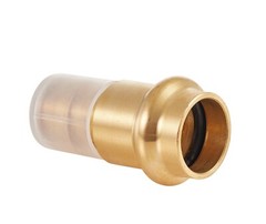 10PCS EFIELD 1/2 “Press X 1/2” PEX-A Expansion Coupling Brass Fittings,Lead Free