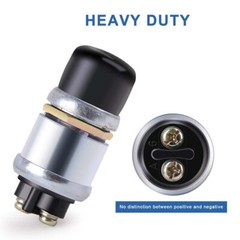 50A Push Button Momentary Starter Ignition Switch On-Off SPST 12V DC For marine