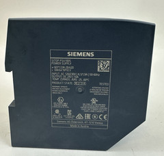Siemens 6EP1334-2BA20 SITOP Power Supply 24VDC 10A 120/230VAC