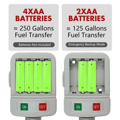 Automatic Fuel Transfer Pump with Auto-Stop, Battery Powered Fuel Transfer Pump