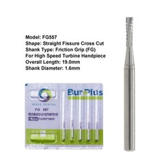 Wave Dental Carbide Burs FG 330 557 4 6 8 for High Speed Handpiece Friction Grip