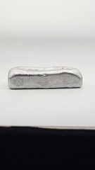 Hand Poured Solid Aluminum Ingot Bar – 6.5oz Pure 999 Aluminum