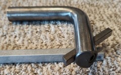 3/4 DIAMETER RIGHT ANGLE TOOL HOLDER 1/4 INSERT TOOLS