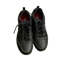 Skechers Relaxed Fit Memory Foam Work Black Slip Resistant sneakers